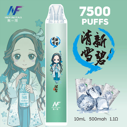 INF 拋棄式 鬼滅之刃7500口【訂購5隻送1隻】